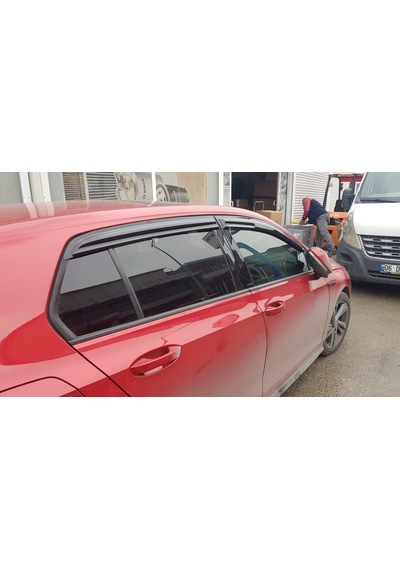 VW Golf 8 Mügen Cam Rüzgarlığı 2020 Sonrası 4 Lü SET