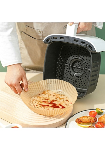 Buffer 50 Adet Tek Kullanımlık Kare Tabak Air Fryer Kağıdı Buffer 50 Adet Tek Kullanımlık Kare Tabak Air Fryer Kağıdı
