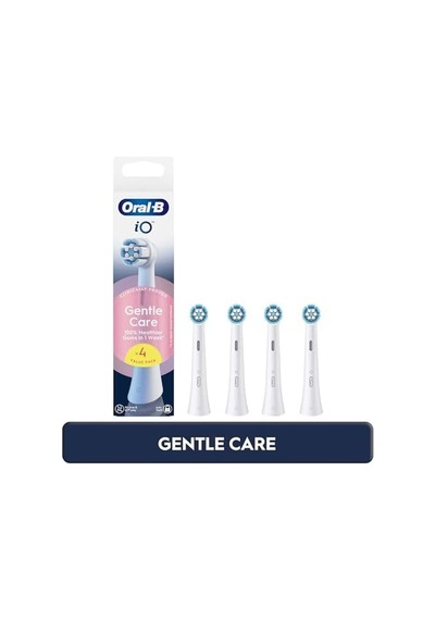 İo Gentle Care Beyaz Diş Fırçası Yedek Başlığı 4 Adet