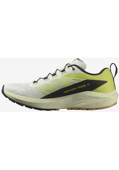 Salomon Sense Ride 5 Erkek Koşu Ayakkabısı-27906-krem Krem