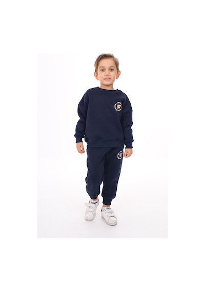 Toontoy Kids Toontoy Erkek Çocuk Nakışlı Eşofman Takım Lacivert
