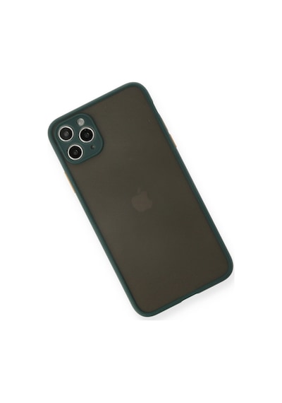 Apple iPhone Uyumlu  11 Pro Max Kılıf Montreal Silikon Kapak -  Yeşil