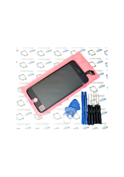 (Tkgz) Apple Uyumlu iPhone 6 PLUS Lcd Ekran dokunmatik LW (Montaj Seti) SİYAH