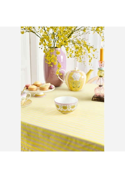 Sarı Porselen Çorba Kasesi 12 Cm