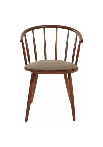 Bamboo Ahşap Mutfak Sandalyesi Ceviz