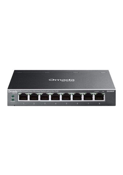 Tp-lınk Omada Es208gp 64w Poe Yönetilebilir 8 Port Swıtch