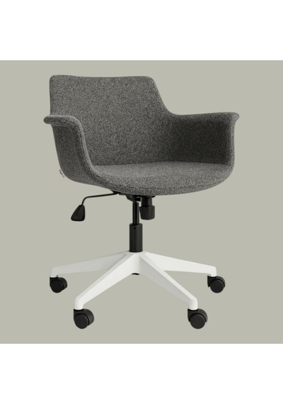 Kaya Ofis Curve Ergonomik Çalışma Koltuğu 140 Kg Beyaz Gri