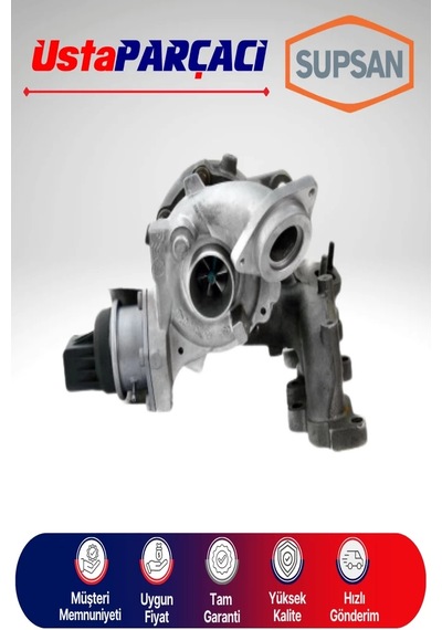 Ustaparçacı Seat Toledo 4 1.6 Tdi 2010-2015 Turbo 54399700086-54399700098-54399700136