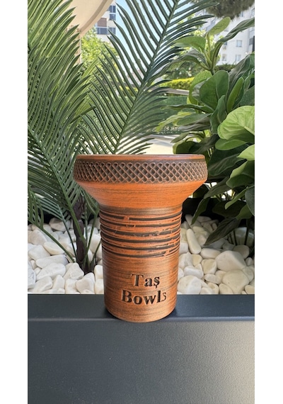 Taş Bowls Jitte-p Toprak Lüle / Phunnel Tek Delikli