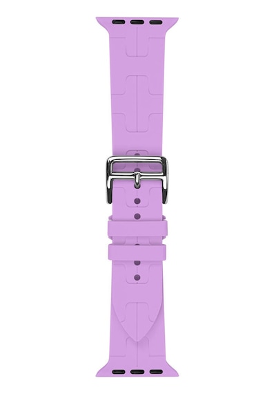 Ekılıf - Apple Uyumlu  Watch 7 41mm - Kordon Silikon Kordon Krd-92 - Haki