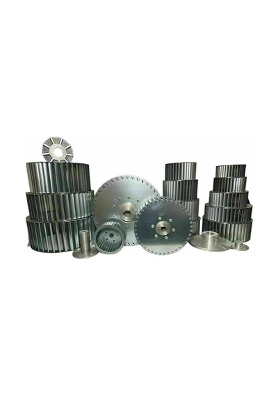Çap 140 Boy 65 Delik 8 Mm Sol Yön Radyal Fan Pervanesi