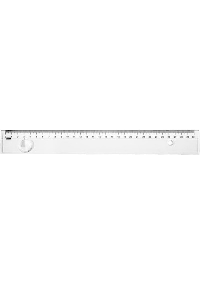 Rio Plastik Mercekli Cetvel 30 CM