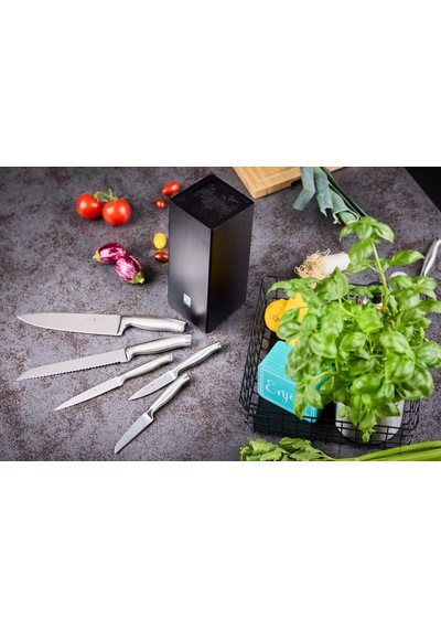 Rösle Basic Line Bıçak Seti 6 Parça 13755 - Bambu Fırçalı Stant Diğer