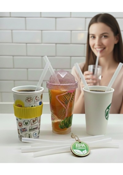 Dyzer Gıda Sınıfı Saf Silikon Yumuşak Pipet Seti - 4lü Paket Çok Renkli