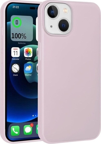 Apple Uyumlu iPhone 15 Kılıf Zore Premier Silikon Kapak Rose Gold