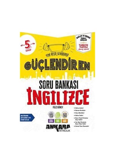 5. Sınıf Güçlendiren İngilizce Soru Bankası Video Çözümlü / ...