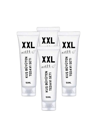 Süper Kuş Büüyütücü Xxlcream Men Enlrgr 4lü Adet X 50 Ml Erkeklere Özel Krem