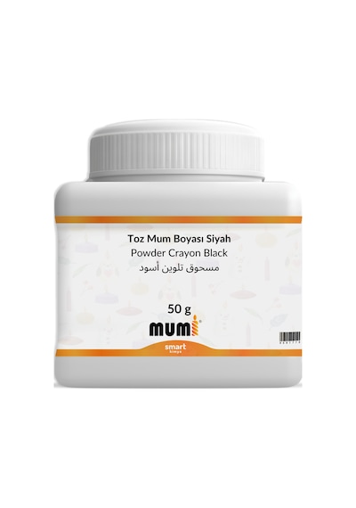 Toz Mum Boyası Siyah 50 G