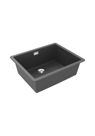 Teka- Radea R10 50.40 M-tg Granit Evye - Tezgahüstü / Tezgahaltı - Dark Grey - 115230052 Koyu Gri