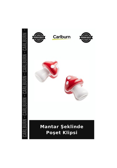 Mantar Şeklinde Poşet Klipsi Pratik Mutfak Torba Kapatıcı Renkli Mandal Diğer