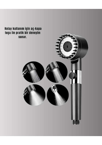 Pratik Filtreli Duş Başlığı Fonksiyonu İle Diğer