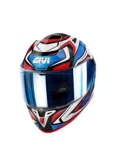 Givi 50.9 Atomic Kask Beyaz - Mavi - Kırmızı
