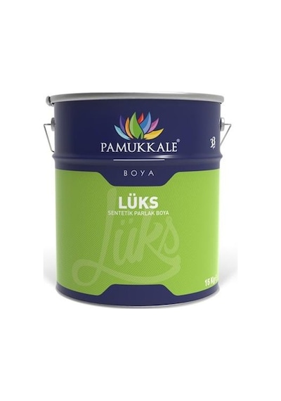 Pamukkale Lüks Parlak Sentetik Yağlı Boya 15 Lt Beyaz