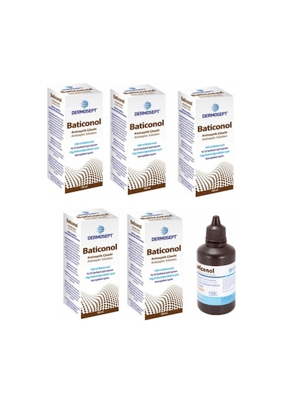 Dermosept Batikon Baticon Baticonol 5 x 100 ML