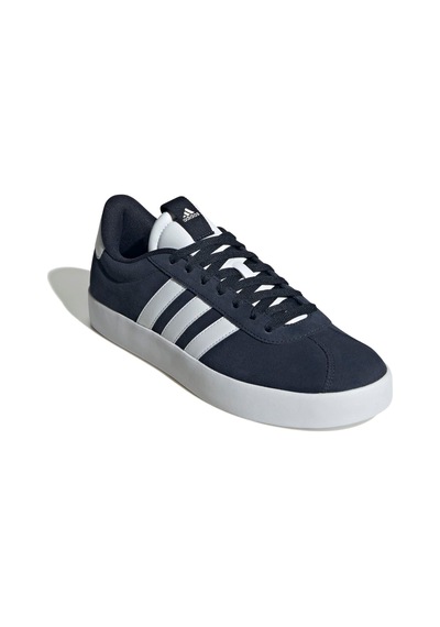 Adidas Vl Court 3.0 Suede Id6275 Unisex Spor Ayakkabı Lacivert