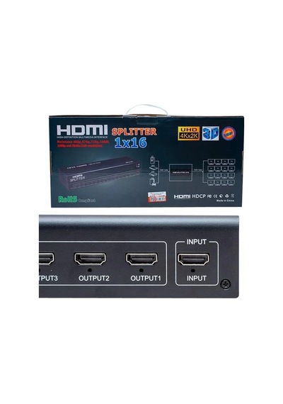 Sh Powermaster Pm-4948 16 Port 1080p 3d 16'lı Hdmı Dağıtıcı Najmaddin
