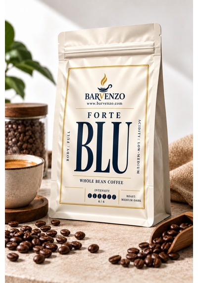 Barvenzo Forte Blu 500 G Yoğun Karakter Nitelikli Kahve French Press