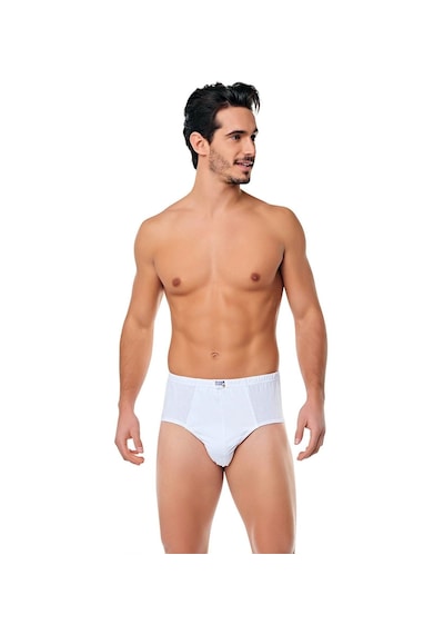 Seher 12'li Paket Erkek Slip 005 Beyaz