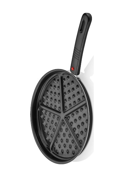 Papilla 26 CM Waffle Tavası Tak Çıkar Saplı Pratik Waffle Tava