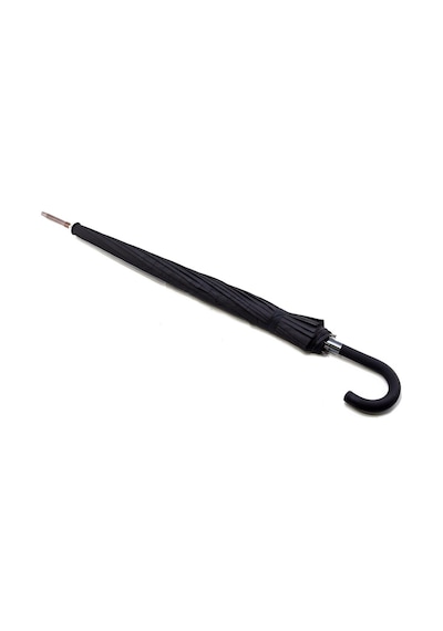 Erkek Protokol Baston Şemsiye 110 CM Çap Boy 90 CM Siyah