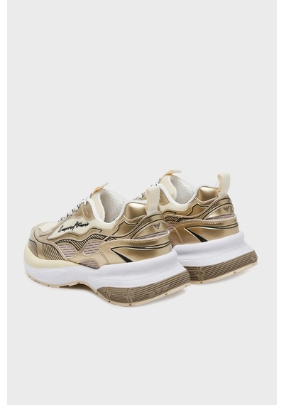 Emporio Armani Bayan Ayakkabı X3x238 Xr388 00194 Gold Altın