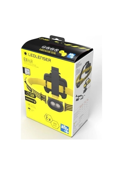 Led Lenser Exh6r Atex Kafa Feneri Çok Renkli