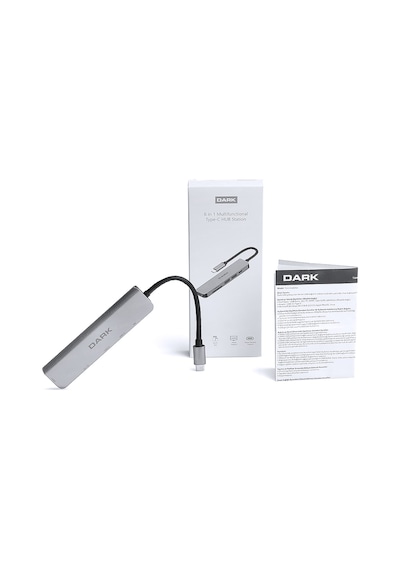 Dark USB 3.1 Type-C 6 in 1 HDMI / TF SD Kart Okuyucu / USB 3.0