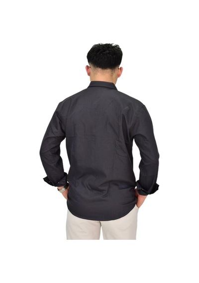 Erkek Spor Likralı Gömlek Bgl-st04343 Antrasit