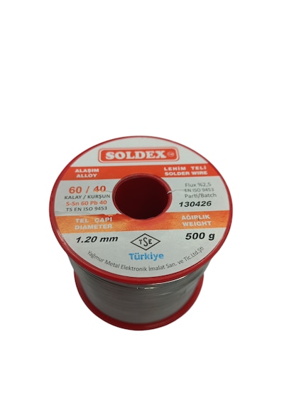 Soldex Lehim Teli 1.2 Mm 500 Gram