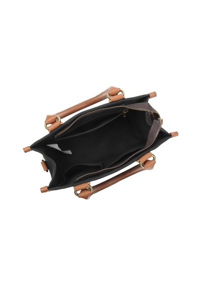 Kanvas Kumaş Kadın Çantası Elden Tutmalı Smart Bags 1333 Gri
