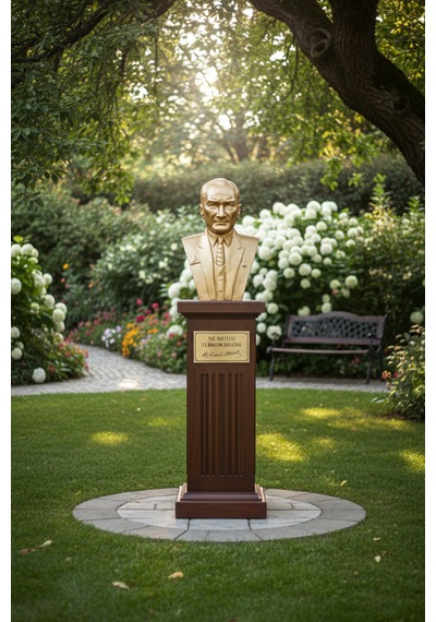 Atatürk Büstü 65 CM Fiber Glass Polyester