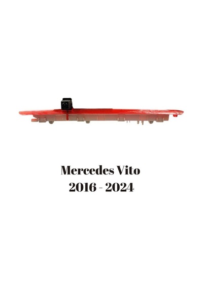 Mercedes Vito 2016 - 2024 Uyumlu Stop Lambalı Geri Görüş Kamerası Ip67 Su Geçirmez Profesyonel Park Kamerası Twogo Go-i100