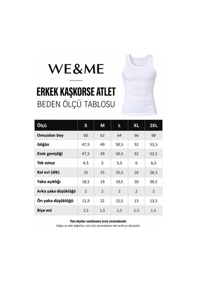 We&me Erkek Halter Yaka Slimfit Sporcu Likralı Atlet Siyah