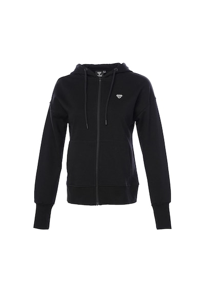 Hummel 921774-2001 T-ıc Icona Zip Kadın Spor Ceket Siyah