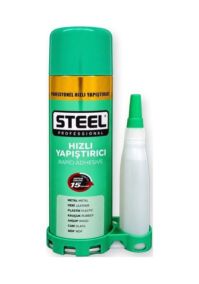 Steel 400 Ml Hızlı Yapıştırıcı Seti