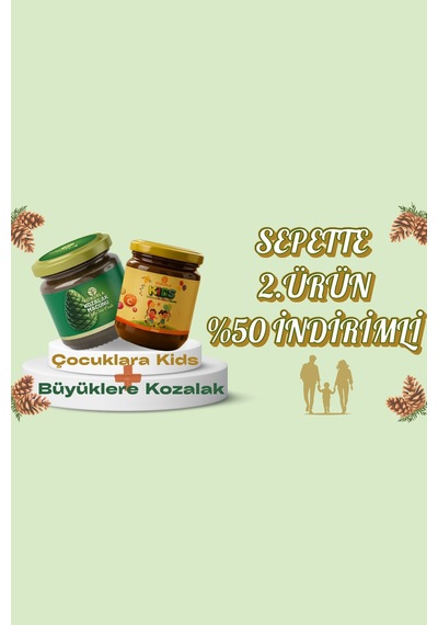 Doğal Kozalak Macunu Enerji Ve Direnç Desteği %100 Katkısız Bitkisel