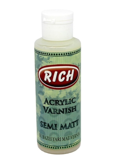 Rich Su Bazlı Vernik 500 Cc  Yarımat