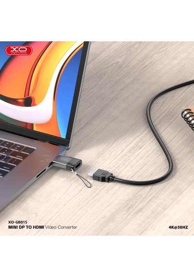 4k Ultra Hd Destekli Mini Displayport Mini Dp To Hdmı Video Dönüştürücü Adaptör Gb015