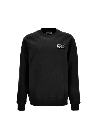 Versace Jeans Couture 79gaıp02 Erkek Sweatshirt Siyah