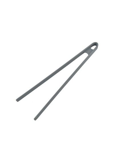 Morponi Tekli Silikon Kızartma Maşası 30 Cm Gri